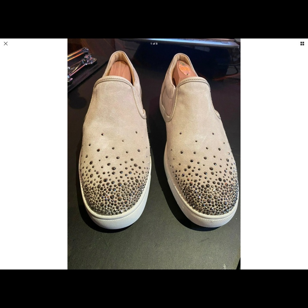 Christian Louboutin men’s sailor boat Swarovski